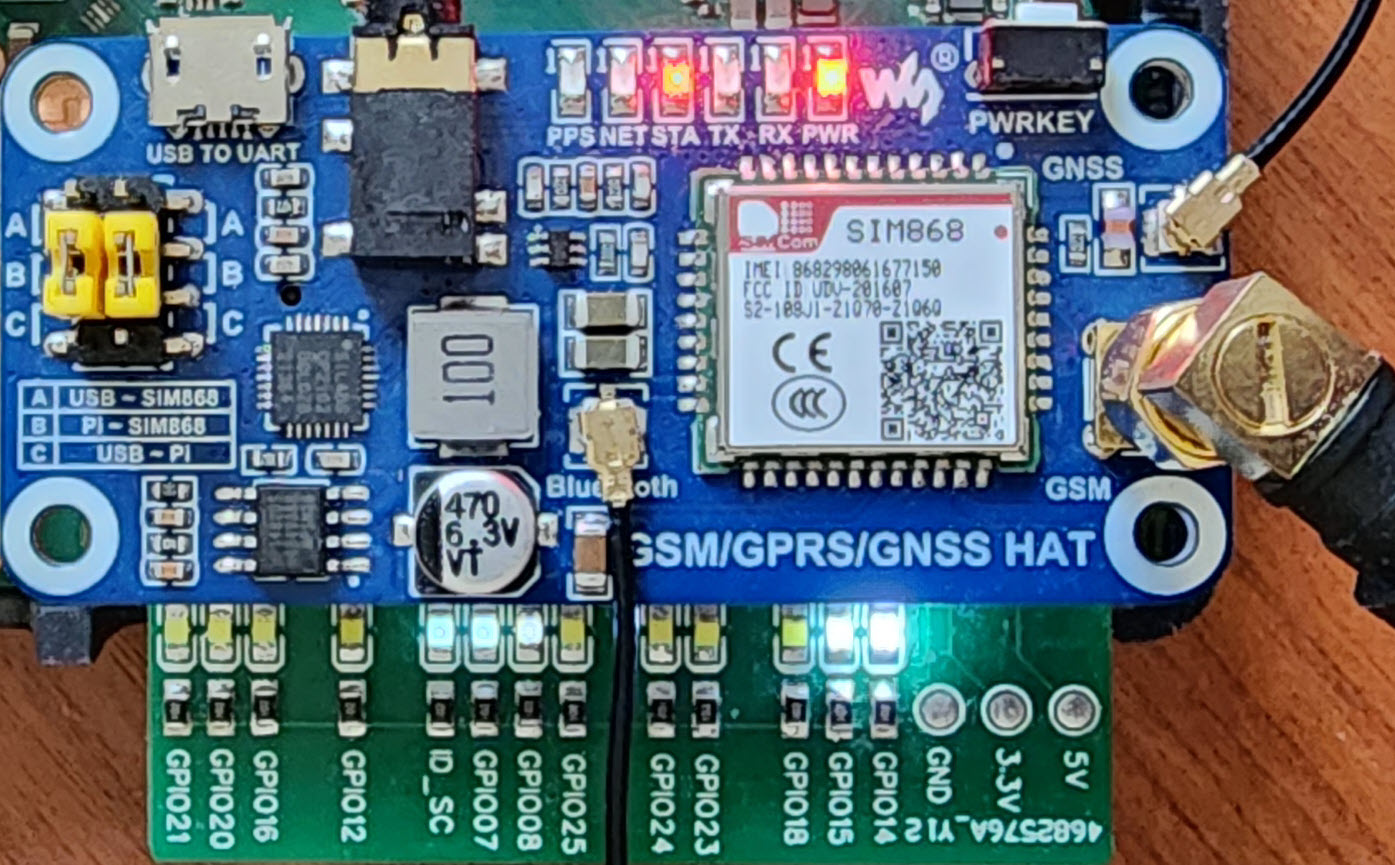 Передаем данные от Repka Pi и Raspberry Pi в интернет по GSM связи через  модуль SIM868 и GPRS / РепкаБлог