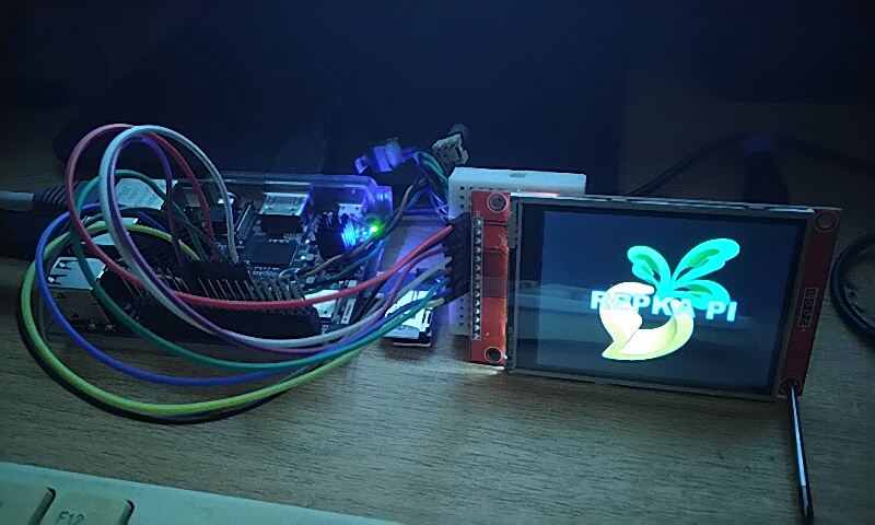 SPI LCD ILI9341 connect Repka Pi 3