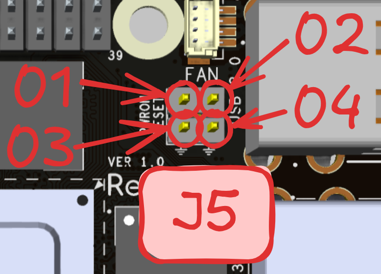 Вид сверху - Кнопка управления питанием (PWRON) и кнопка перезагрузки (RESET) Вид сверху Кнопка управления питанием PWRON и кнопка перезагрузки RESET