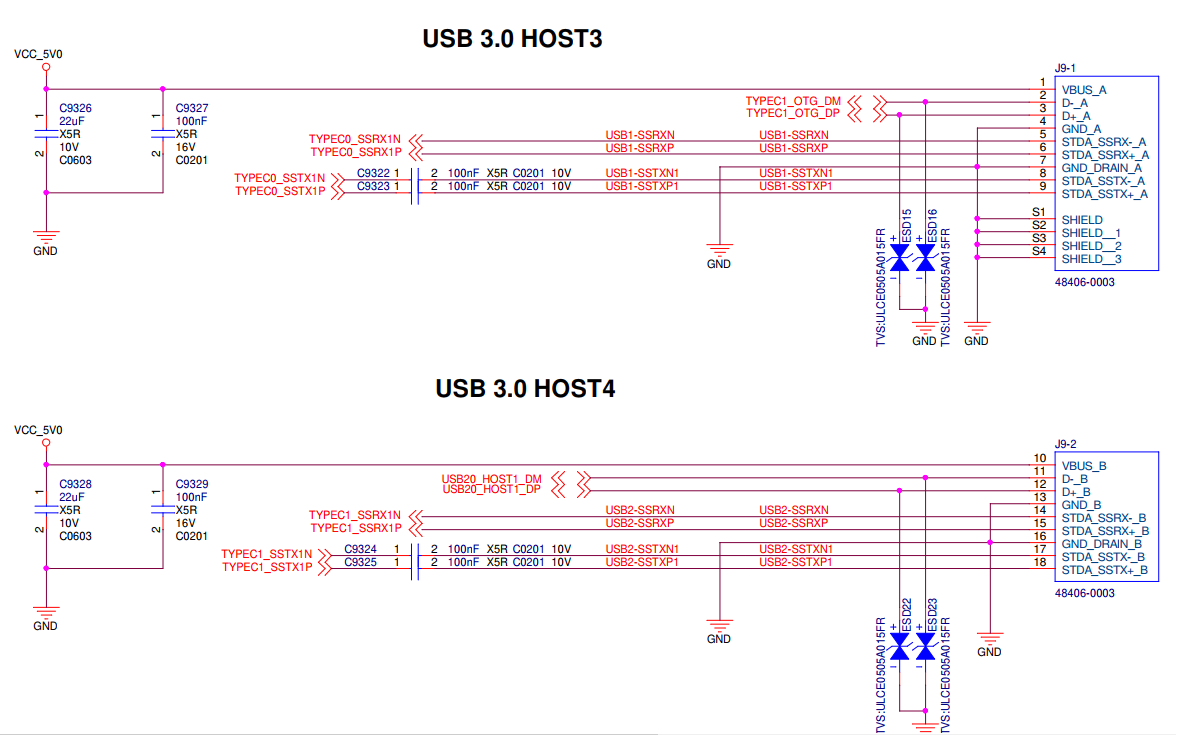 Схема - Разъемы USB и USB-хаб Схема Разъемы USB и USBхаб