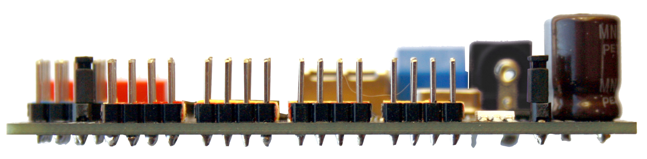 Драйвер сервоприводов / Servo driver - RoboIntellect controller m1 - Arduino совместимый контроллер (аналог PCA 9685) с встроенным преобразователем интерфейса USB / I2C и RGB i2c светодиодом и входом для датчика измерения силы тока