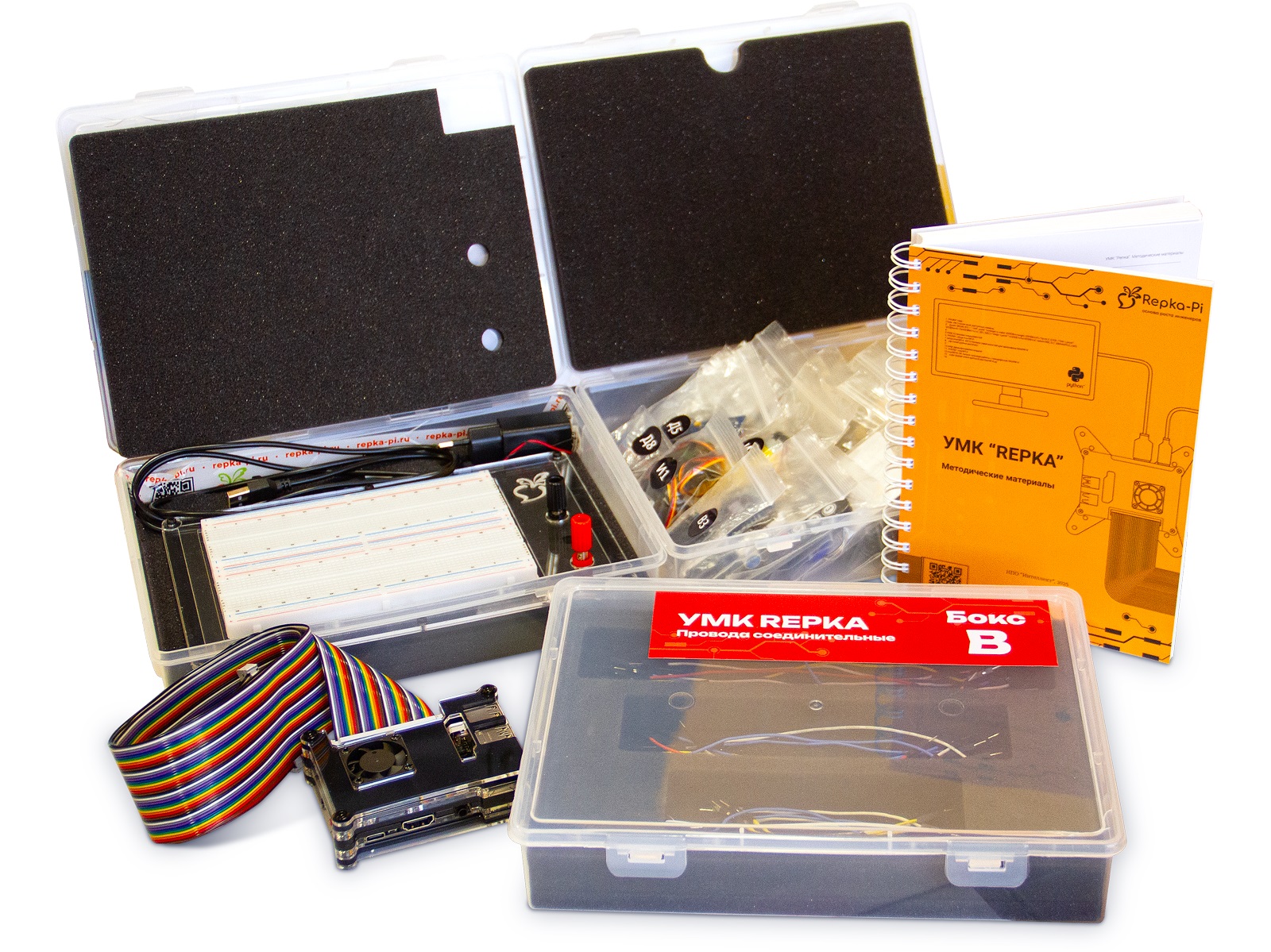 УМК "Repka" - цифровая лаборатория начинающего embedded-разработчика для обучения основам построения систем автоматики (АСУ) и их программирования