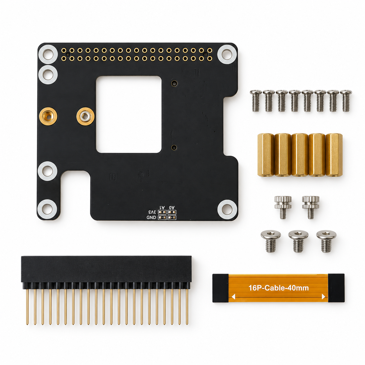 Плата расширения (HAT) PCIe — M.2 для Repka Pi 4/5  